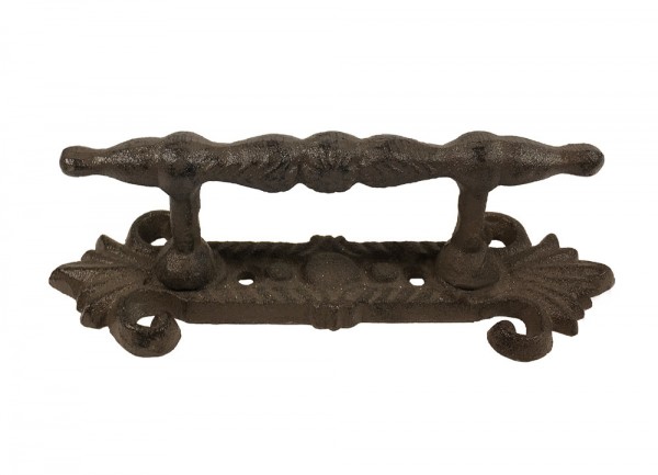 Möbelgriff Griff Schubladengriff Antik-Stil Gusseisen Braun 16,5cm