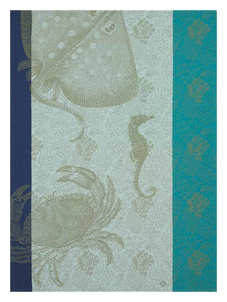 Le Jacquard Français Geschirrtuch Fonds Marins Crabe Pacifique 60x80 Baumwolle Le Jacquard Français Geschirrtuch Fonds Marins Crabe Pacifique 60x80 Baumwolle