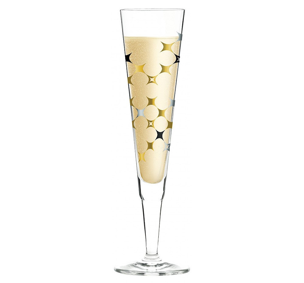 Ritzenhoff Champagnerglas mit Stoffserviette Champus Design Esser'Design Sparkle H18