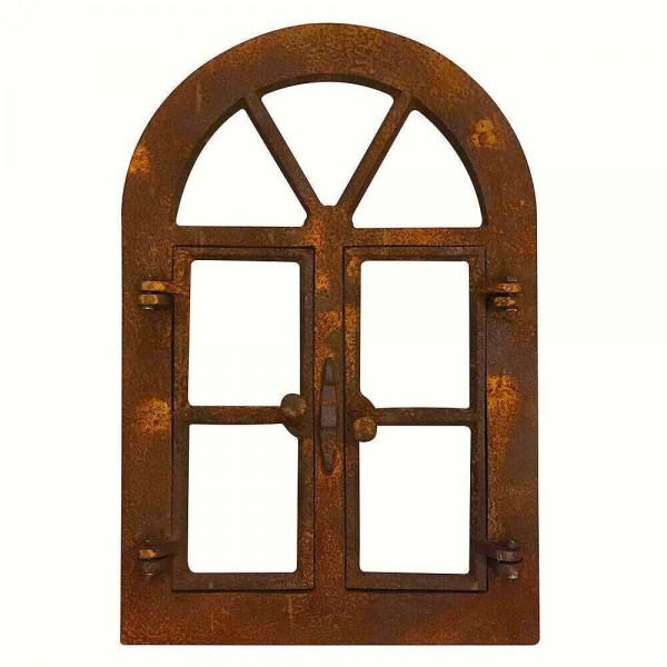 Stallfenster zum Öffnen Eisenfenster Rostig Nostalgie Fenster Rahmen Antik-Stil