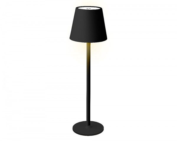 LED Tischlampe Kabellos Dimmbar Touch Tischleuchte Schwarz USB Warmweiß Kaltweiß