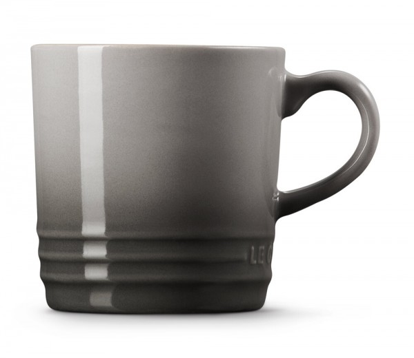 Le Creuset Tasse Becher Steinzeug Flint Grau