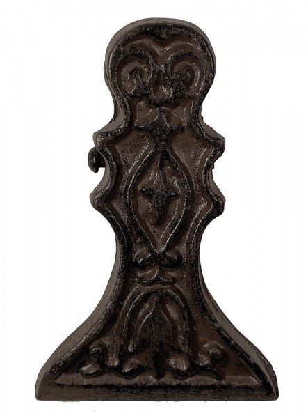 Wandkartenhalter Kartenklammer Gusseisen Braun Vintage Kartenklemme Clip 10cm