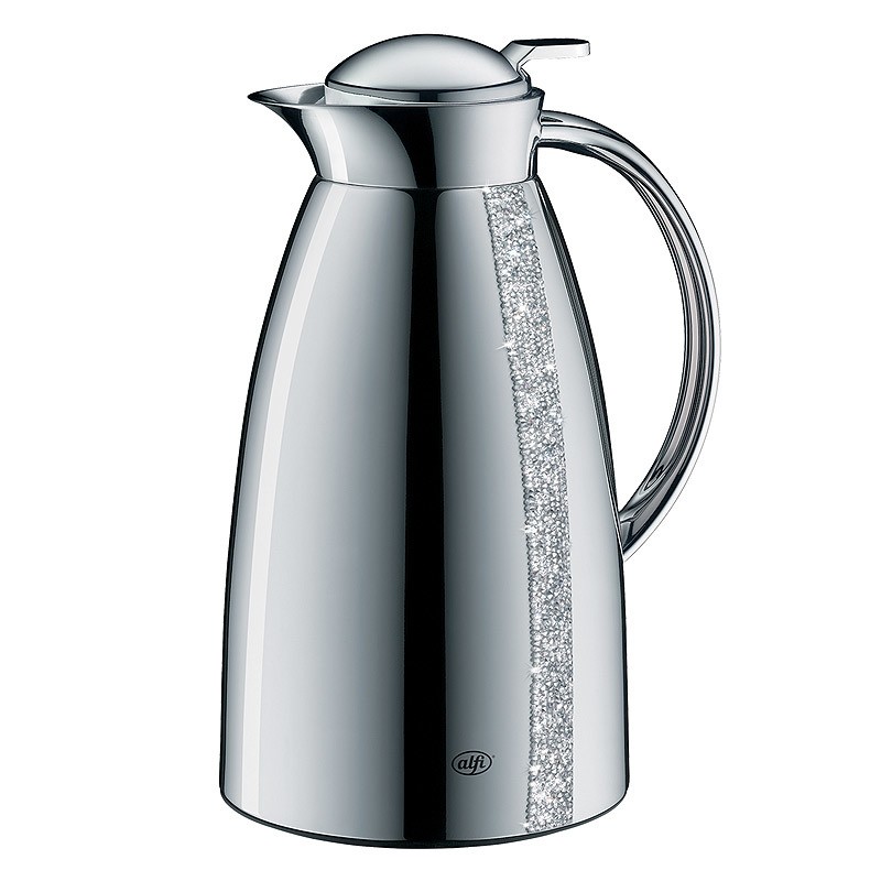 alfi Isolierkanne Gusto Swarovski Silver Line Chrom 1L alfi Isolierkanne Gusto Swarovski Silver Line Chrom 1L
