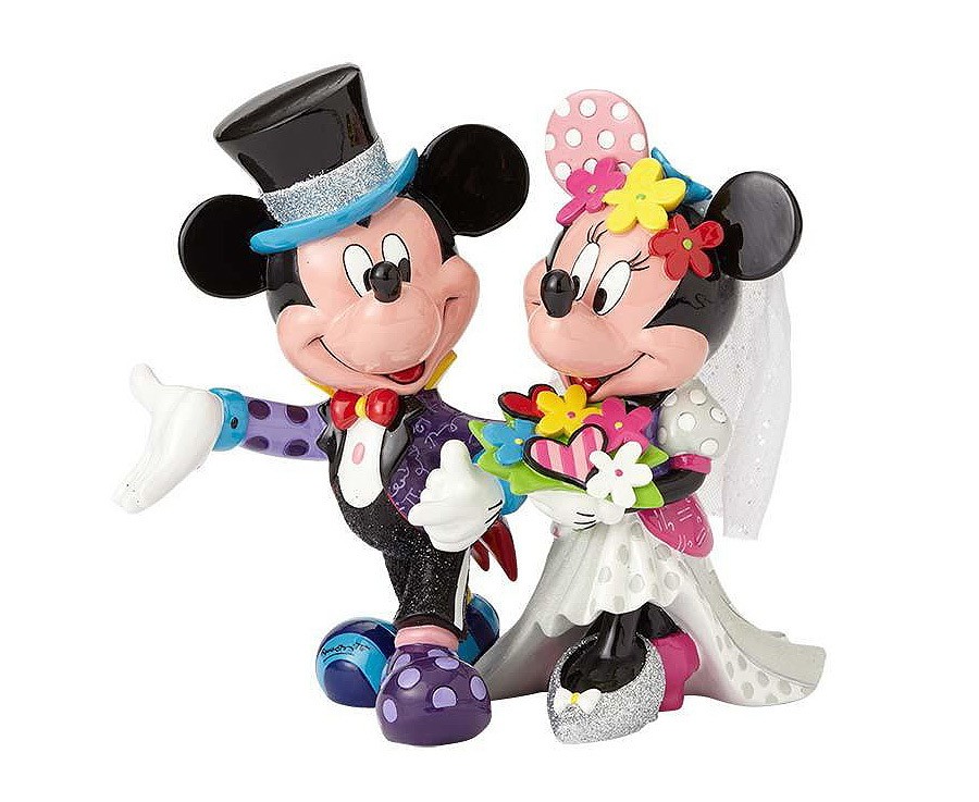 DISNEY Figur Mickey & Minnie Mouse Wedding BRITTO Collection 19cm DISNEY Figur Mickey & Minnie Mouse Wedding BRITTO Collection 19cm