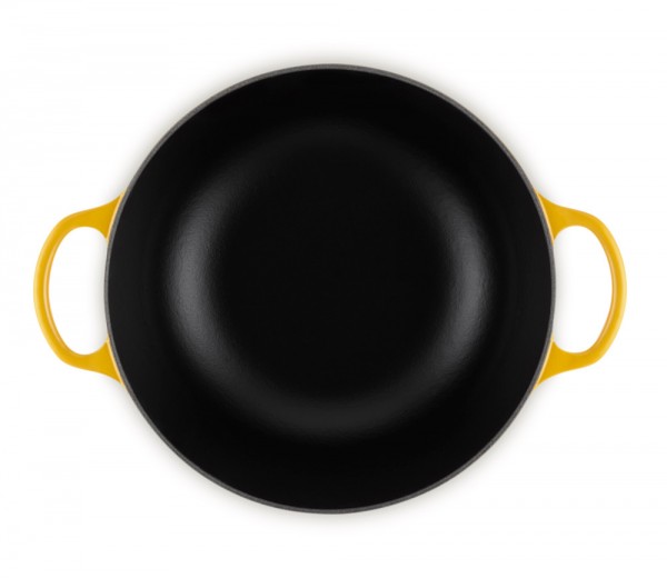 Le Creuset La Marmite Signature Familientopf Gusseisen Nectar Gelb 26cm