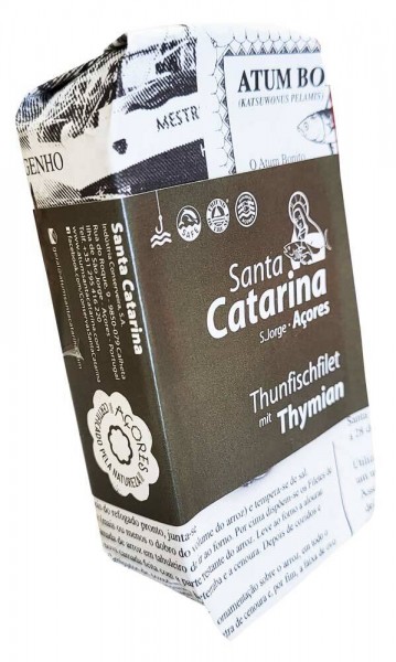 Santa Catarina Thunfischfilets in Olivenöl und Thymian - Dose 120 g