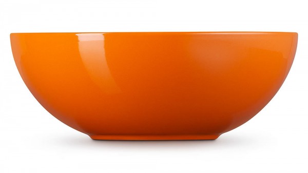 Le Creuset Salatschüssel Steinzeug Ofenrot 24cm