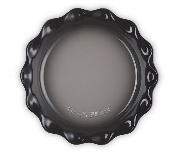 Le Creuset Pie-Form Kuchenform Steinzeug Flint Grau23cm