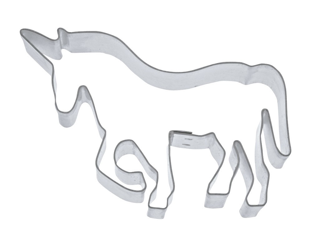 Städter Ausstechform Einhorn Plätzchenausstecher Edelstahl 10cm Städter Ausstechform Einhorn Plätzchenausstecher Edelstahl 10cm