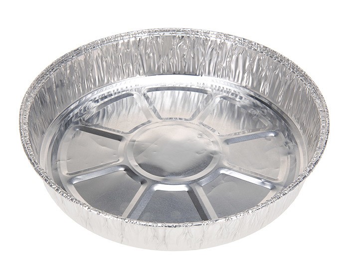 4 Stück Stabile Alu-Grillschalen Tropschalen Rund 22,5cm 4 Stück Stabile Alu-Grillschalen Tropschalen Rund 22,5cm