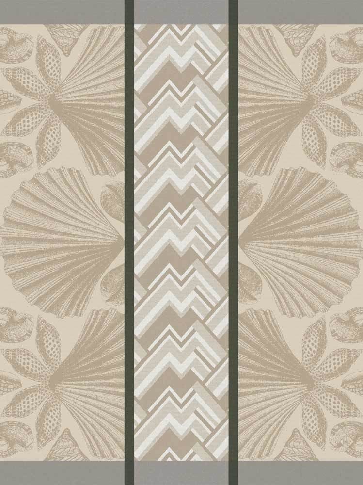 Le Jacquard Français Geschirrtuch Coquille Sable Beige 60x80 Baumwolle Le Jacquard Français Geschirrtuch Coquille Sable Beige 60x80 Baumwolle