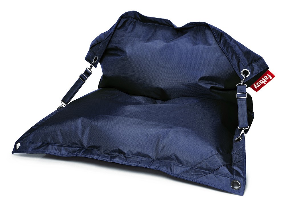 Fatboy Buggle-Up Dark Blue Sitzsack Lounge-Sitz Dunkelblau 190 x 140 cm