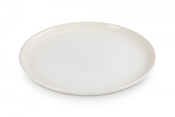 Le Creuset Frühstücksteller Coupe Steinzeug Meringue 22cm