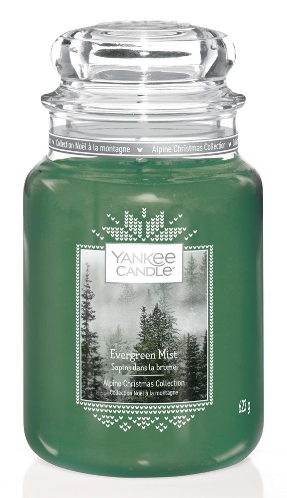 Yankee Candle Duftkerze Classic Evergreen Mist 623g Yankee Candle