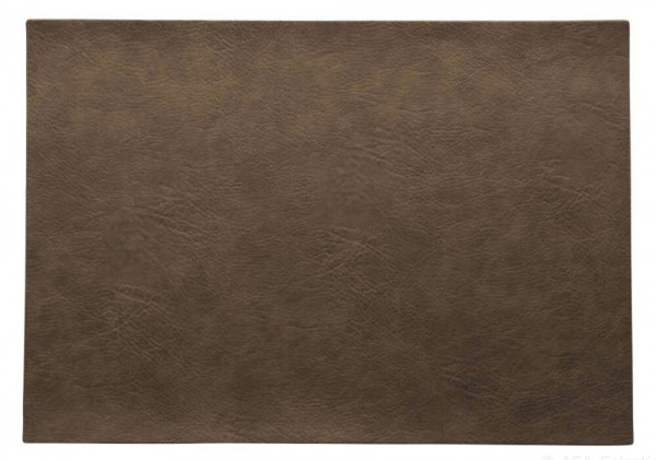 ASA Selection Tischset Nougat Vintage matt Leder-Optik Platzset