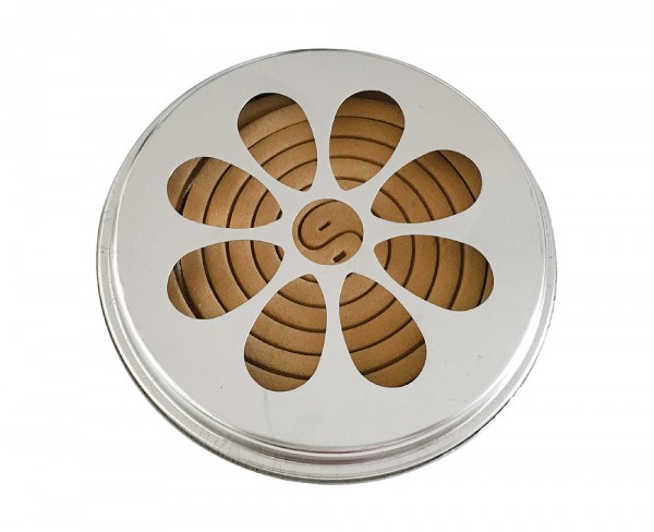10 Citronella Rauchspiralen mit Halter Zitronengras Citronella-Duft