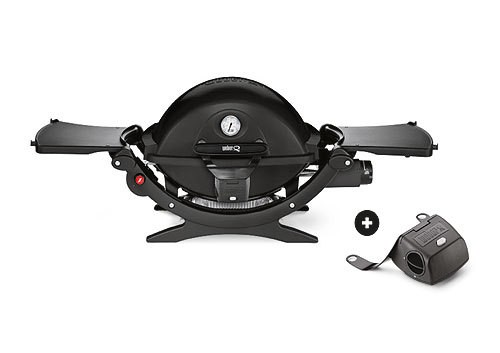 Weber Q 120 Black Line Grill 43x32cm schwarz mit Grifflicht Weber Q 120 Black Line Grill 43x32cm schwarz mit Grifflicht