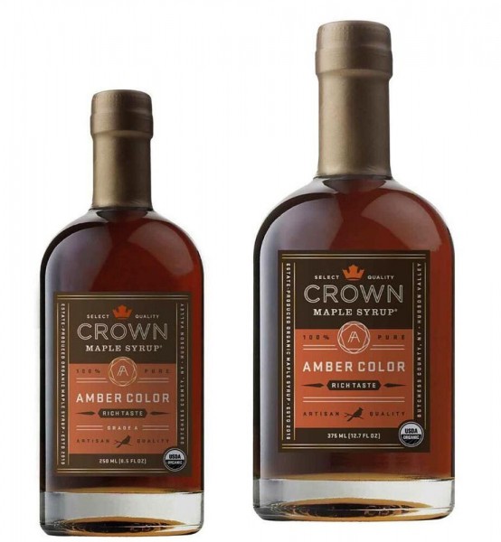 Crown Maple Syrup Amber Color BIO Ahornsirup