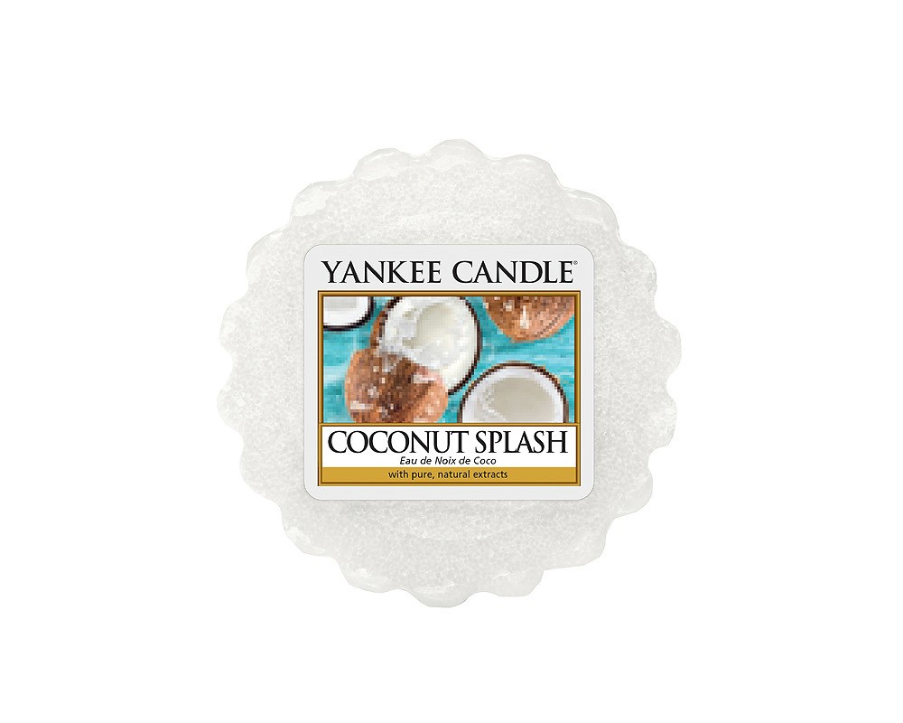 Yankee Candle Duftwachs Tart Coconut Splash 22 g |Yankee ...